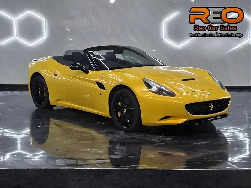 Used Ferrari California 2011 Yellow Cabriolet