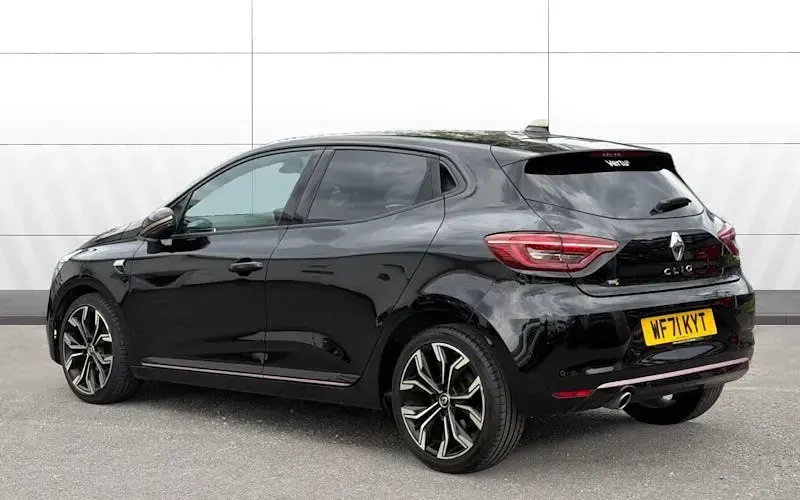 Usado Renault Clio V SE 90 CV (66 kW) 2021 Negro Utilitario