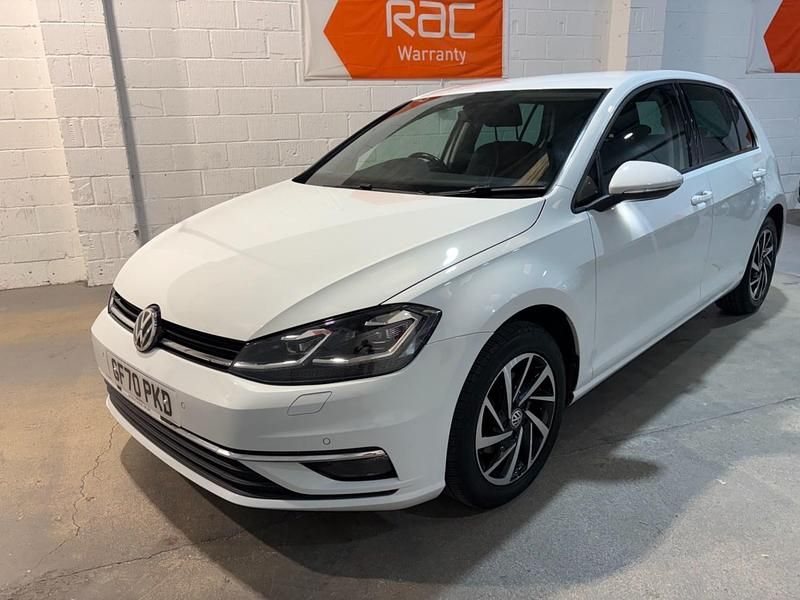 White Used 2020 VW Golf VII Edition Hatchback | £13,795 (Fair price) - Image 1/4