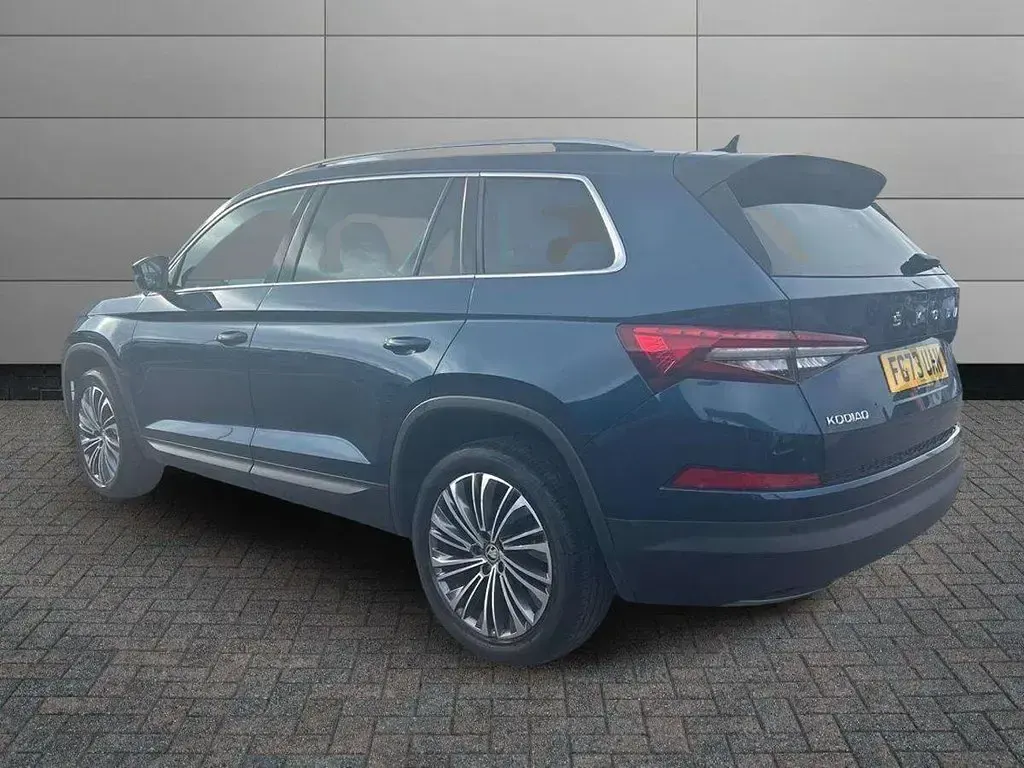 Gebraucht Skoda Kodiaq SE L Executive 150 PS (110 kW) 2023 Blau SUV