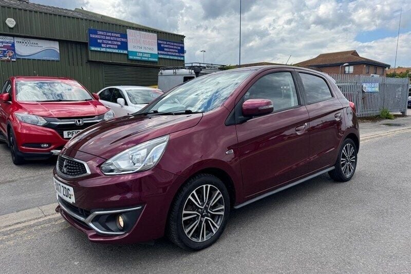Purple Used 2017 Mitsubishi Mirage Hatchback | £6,995 (Fair price) - Image 1/1