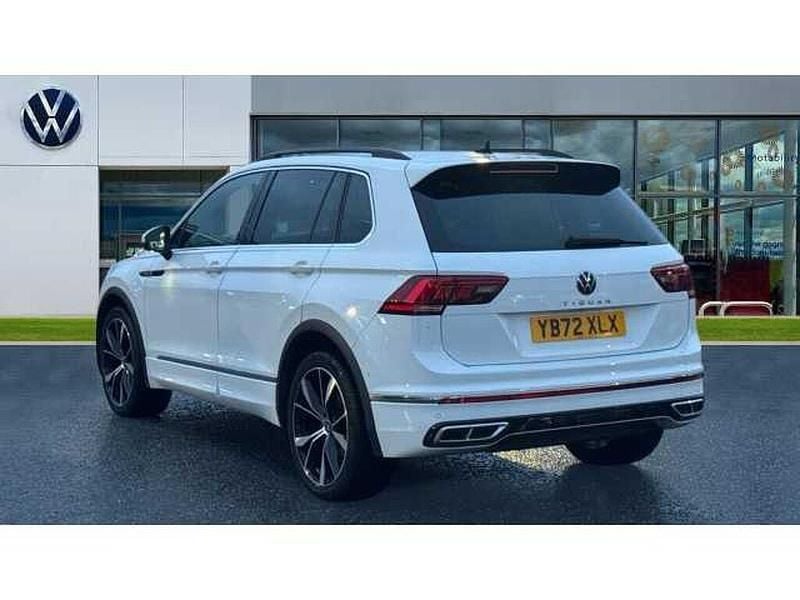 Used VW Tiguan R-line 150 HP (110 kW) 2023 White SUV