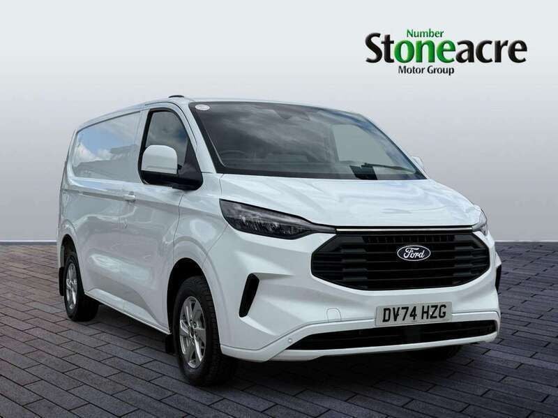 White Used 2024 Ford Transit Custom Limited Van | £31,188 (Expensive) - Image 1/4