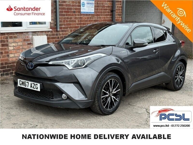 Grey Used 2018 Toyota C-HR SUV | £12,295 (A bit pricey) - Image 1/4