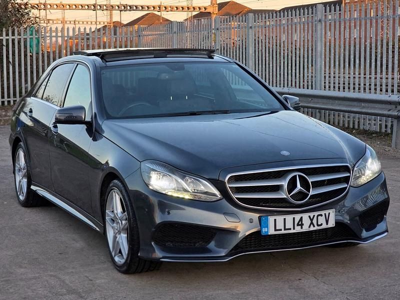 Used Mercedes E220 AMG 170 HP (125 kW) 2014 Grey Sedan