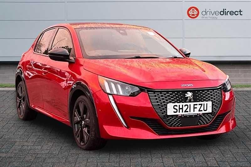 Used Peugeot 208 GTi 130 HP (95 kW) 2021 Red Hatchback