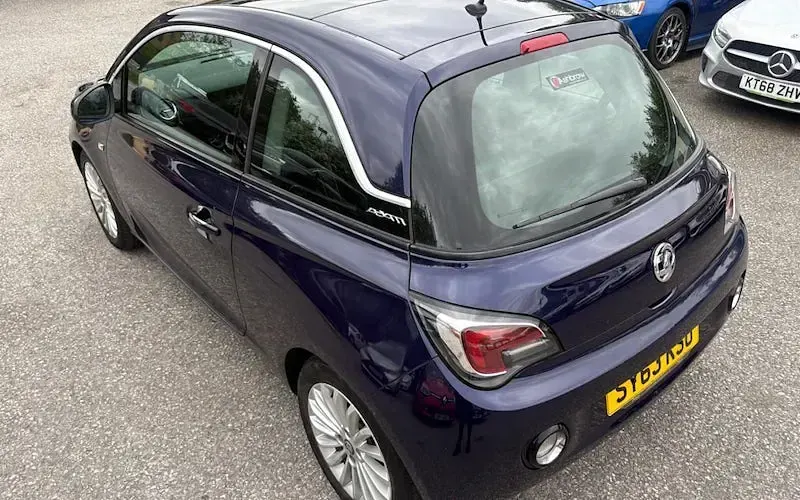 Used Vauxhall Adam Glam 87 HP (63 kW) 2013 Blue Hatchback