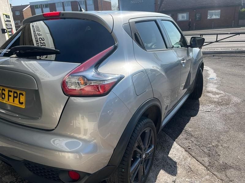 Gebraucht Nissan Juke Tekna 110 PS (80 kW) 2016 Silber SUV