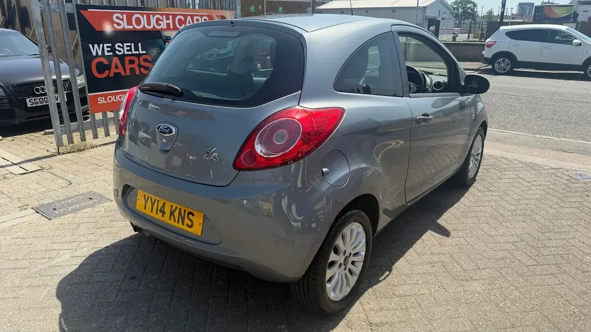 Used Ford Ka Zetec 69 HP (50 kW) 2014 Silver Hatchback