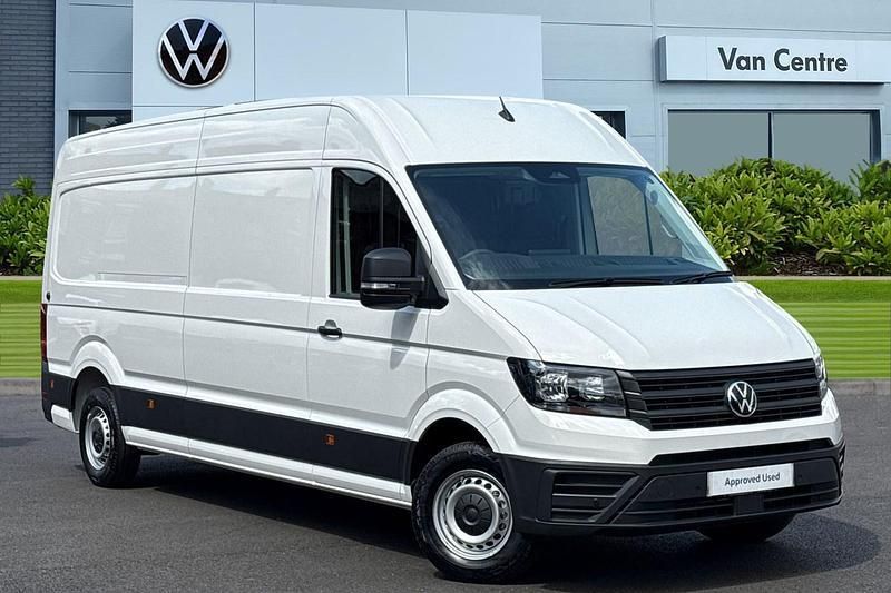 White New 2025 VW Crafter Van | £33,991 (A bit pricey) - Image 1/4