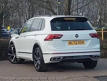 Used VW Tiguan R-line 150 HP (110 kW) 2023 White SUV