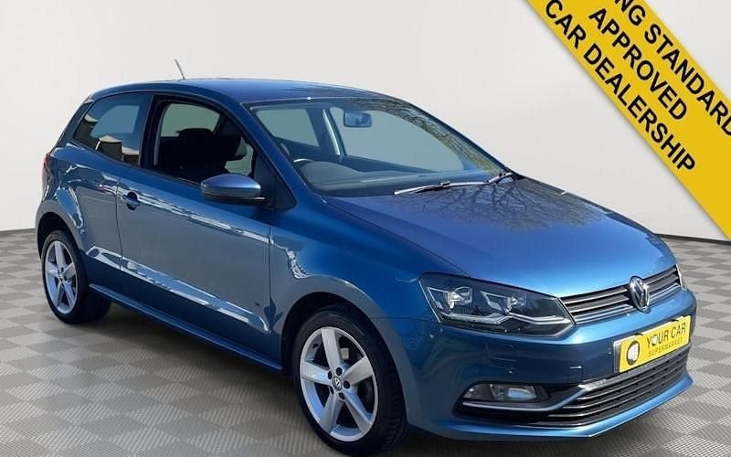 Usado VW Polo SEL 90 HP (66 kW) 2016 Azul Citadino