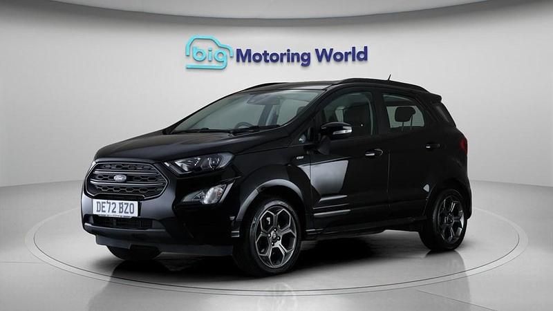 Used Ford Ecosport ST-Line 125 HP (91 kW) 2022 Black SUV