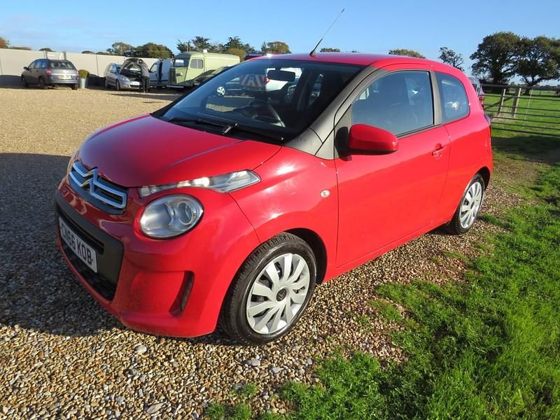 Used Citroën C1 Feel 2016 Red Hatchback