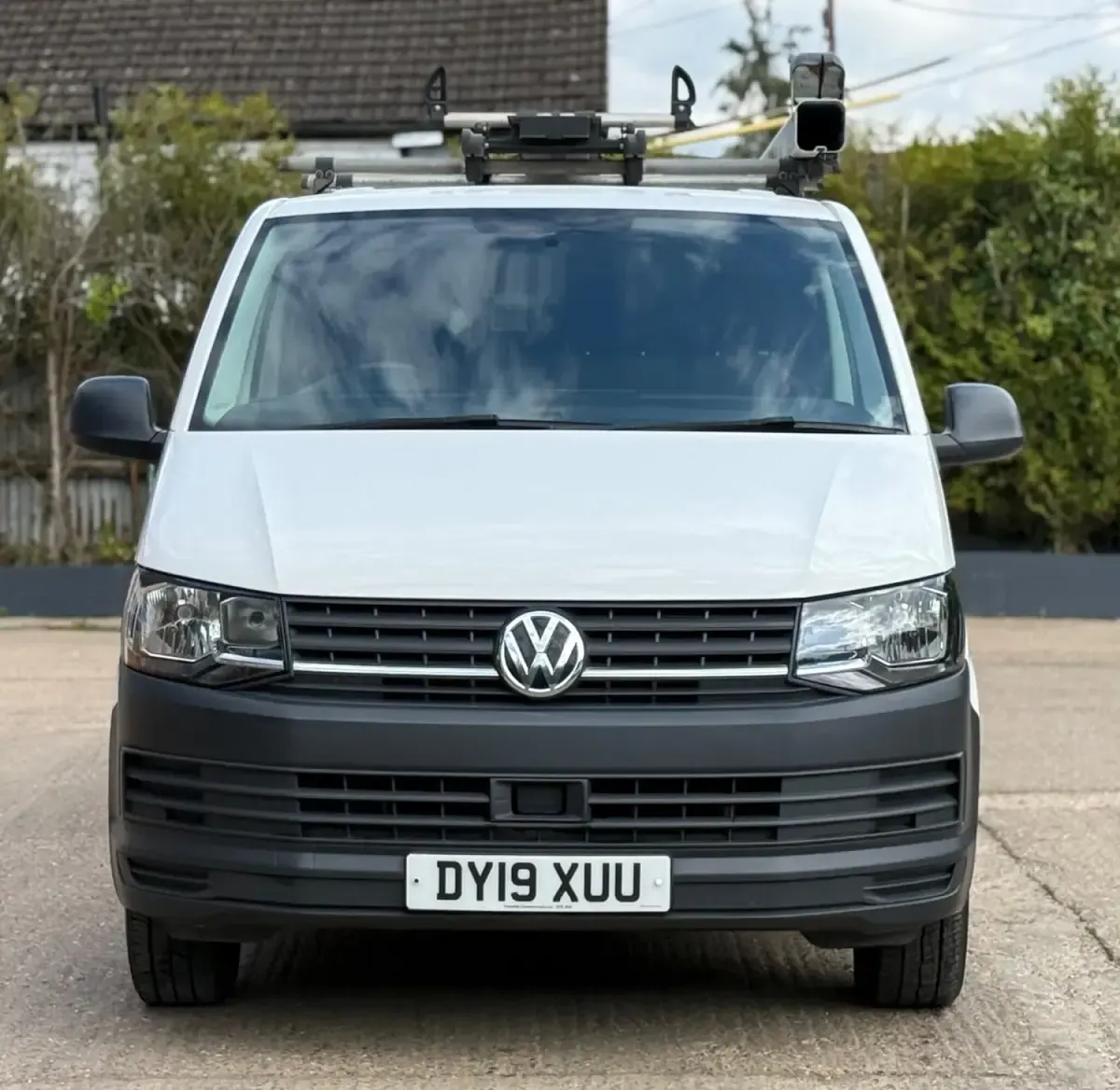 Begagnad VW Transporter Startline 2019 Vit Van