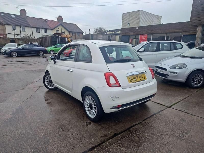 Used Fiat 500 Pop Star 2017 White Hatchback