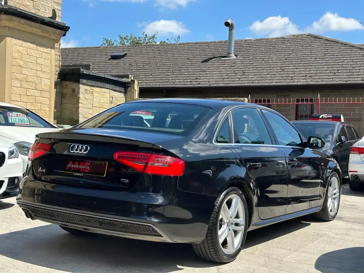 Used Audi A4 S-Line 2014 Black Sedan