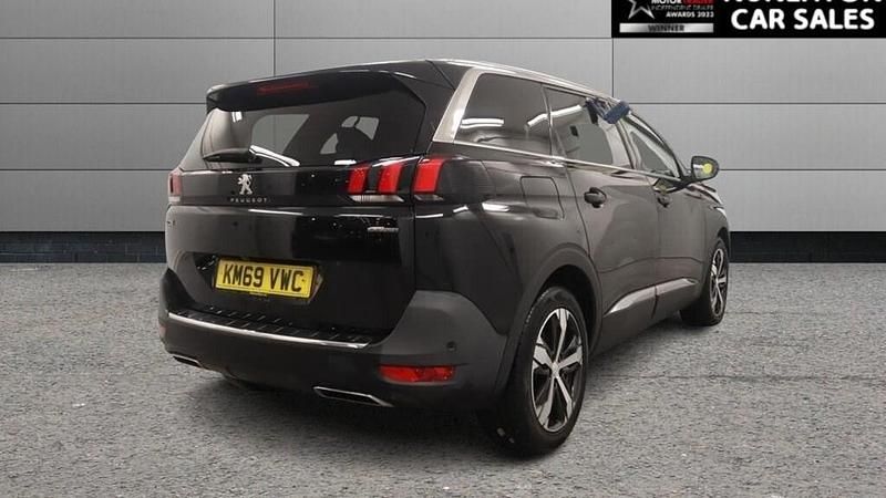 Used Peugeot 5008 GT-line 130 HP (95 kW) 2019 Black SUV
