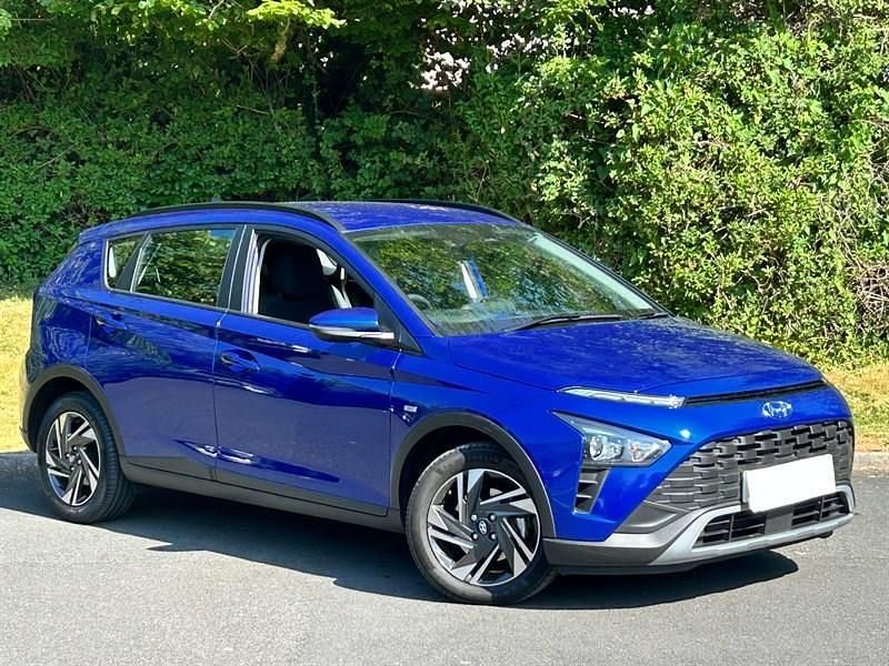 Blue Used 2022 Hyundai Bayon SE SUV | £13,429 (Fair price) - Image 1/3