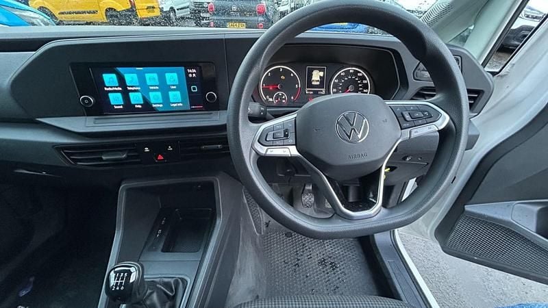 Usado VW Caddy 102 HP (75 kW) 2021 Branco Monovolume