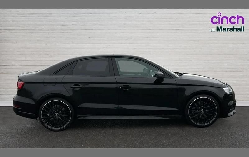 Used Audi S3 Black Edition 296 HP (217 kW) 2019 Black Sedan