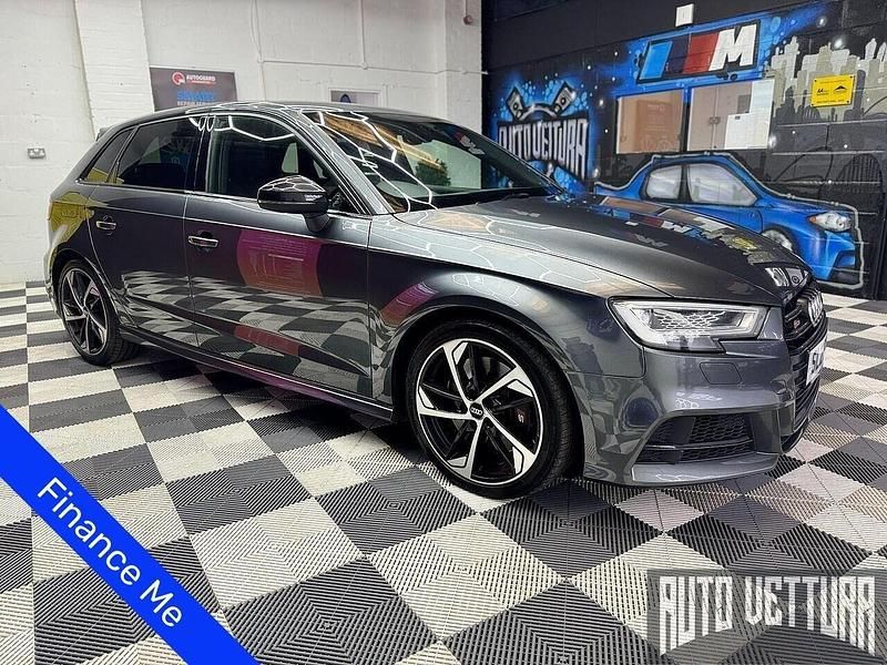 Grey Used 2020 Audi S3 Sportback Black Edition Hatchback | £18,495 (Good price) - Image 1/4