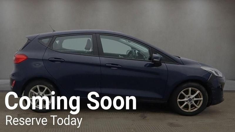 Used Ford Fiesta Zetec 85 HP (62 kW) 2019 Blue Hatchback