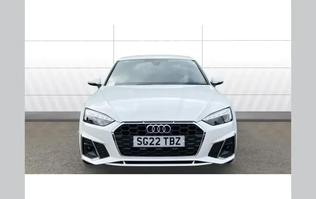 Used Audi A5 S-Line 204 HP (150 kW) 2022 White Coupe