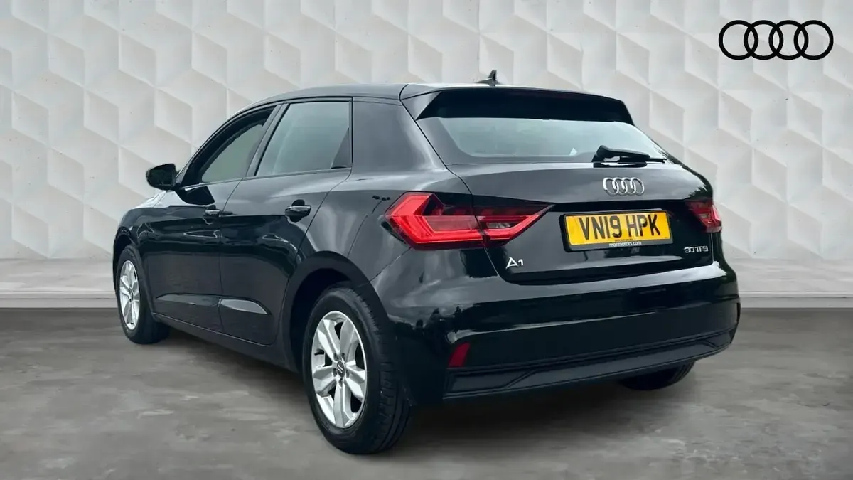 Used Audi A1 Sportback Design 116 HP (85 kW) 2019 Mythos black Hatchback