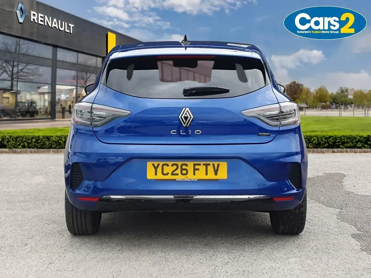 New Renault Clio Techno 2026 Blue Hatchback