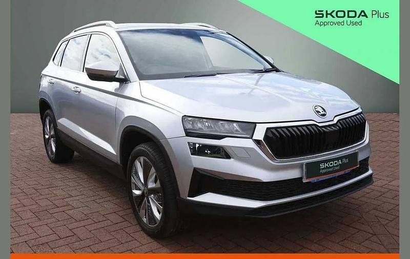 Used Skoda Karoq SE L 150 HP (110 kW) 2025 Brilliant silver metallic SUV