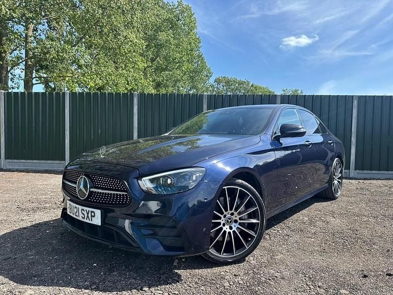 Blue Used 2021 Mercedes E400 AMG line Sedan | £26,995 (Good price) - Image 1/4