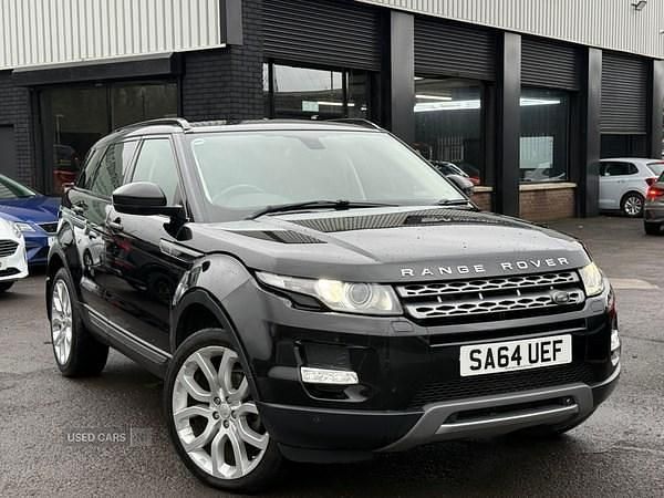 Used Land Rover Range Rover evoque Pure 2014 Black Estate