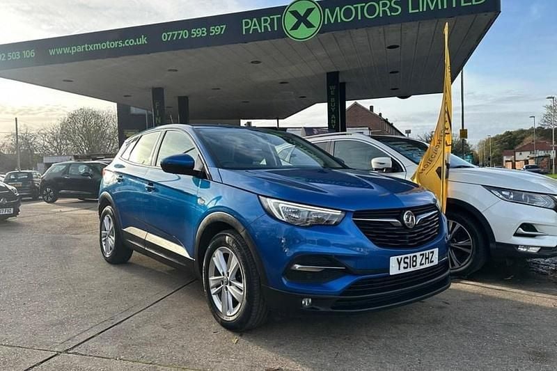 Blue Used 2018 Vauxhall Grandland X S SUV | £8,395 (Good price) - Image 1/1