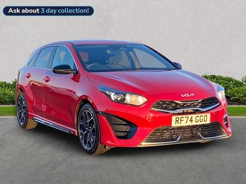 Used Kia Ceed GT-Line 138 HP (101 kW) 2025 Red Hatchback