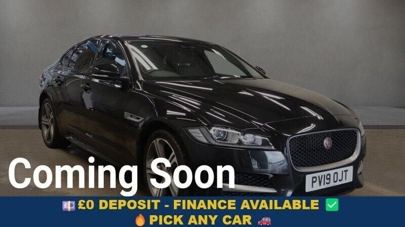 Black Used 2019 Jaguar XF R-Sport Sedan | £11,849 (Fair price) - Image 1/4