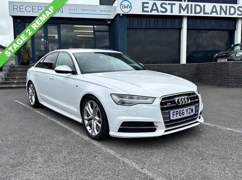 White Used 2016 Audi S6 Design Sedan | £21,999 (Fair price) - Image 1/3