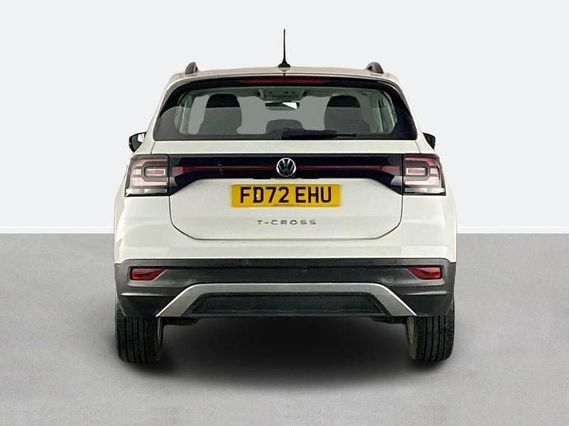 Used VW T-Cross SE 95 HP (69 kW) 2022 White SUV