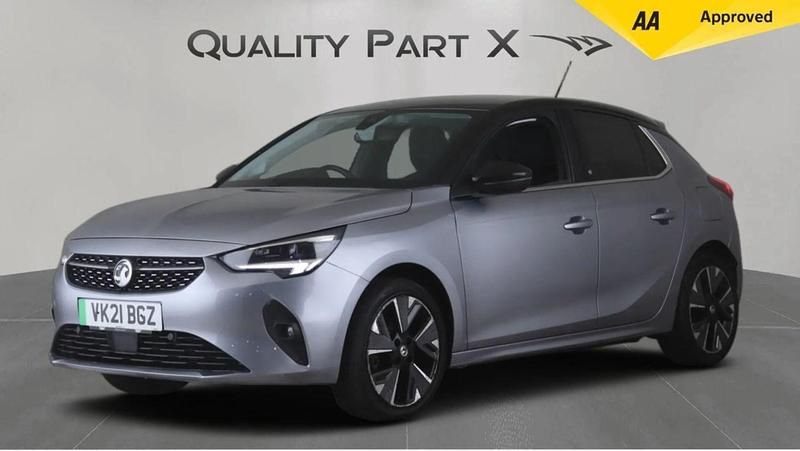 Used Vauxhall Corsa-e Elite 100 kW (136 HP) 2021 Grey Hatchback
