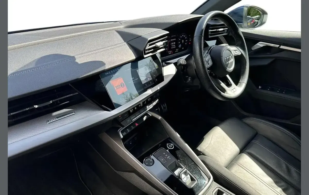 Used Audi A3 S-Line 147 HP (108 kW) 2023 Blue Sedan