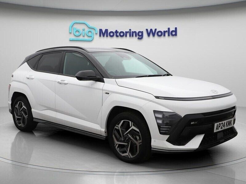 White Used 2024 Hyundai Kona N Line SUV | £25,000 (Expensive) - Image 1/4