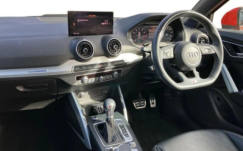 Used Audi Q2 S-Line 150 HP (110 kW) 2019 Orange SUV
