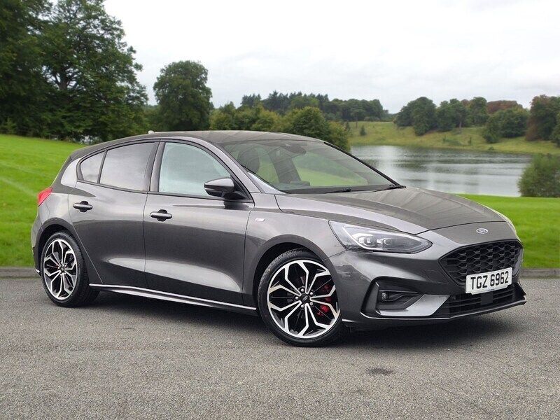 Grey Used 2021 Ford Focus ST-Line X Hatchback | £15,700 (A bit pricey) - Image 1/4