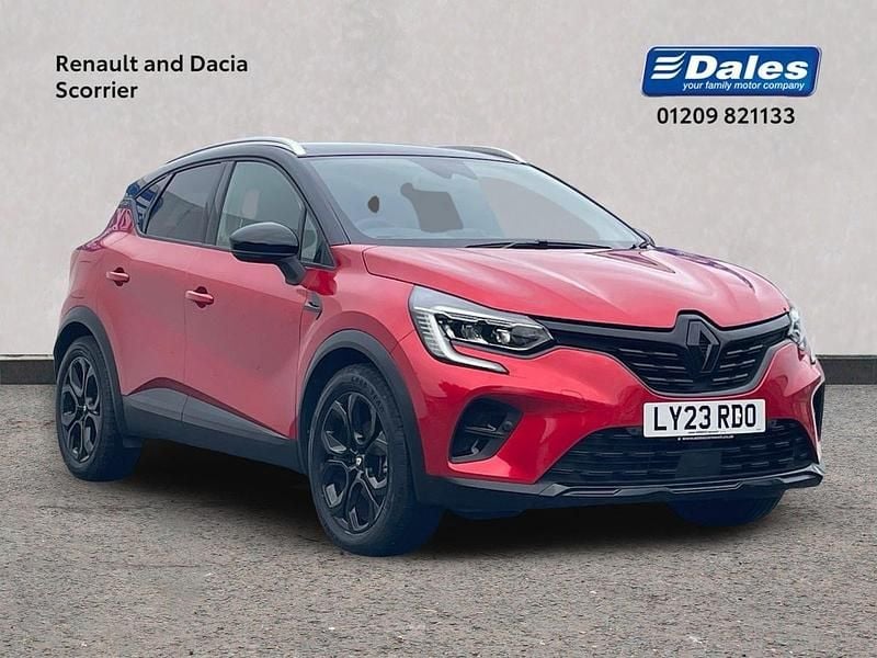 Used Renault Captur Rive Gauche 143 HP (105 kW) 2023 Red/black SUV