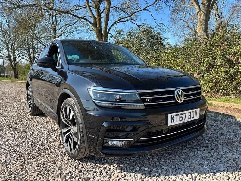 Used VW Tiguan R-line 150 HP (110 kW) 2018 Black SUV