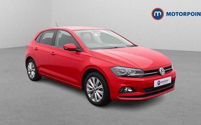 Red Used 2020 VW Polo Match Hatchback | £13,399 (Fair price) - Image 1/4