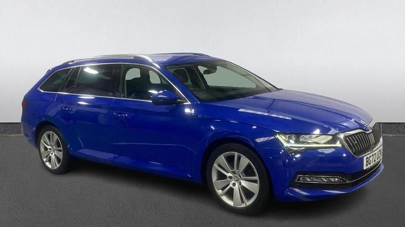 Used Skoda Superb SE L 2022 Blue Estate