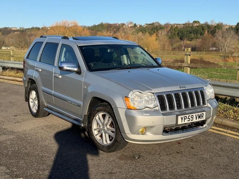 Silver Used 2009 Jeep Grand Cherokee Overland SUV | £3,495 (Fair price) - Image 1/4