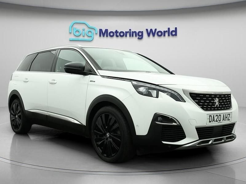 White Used 2020 Peugeot 5008 GT-line MPV | £16,000 (Fair price) - Image 1/4