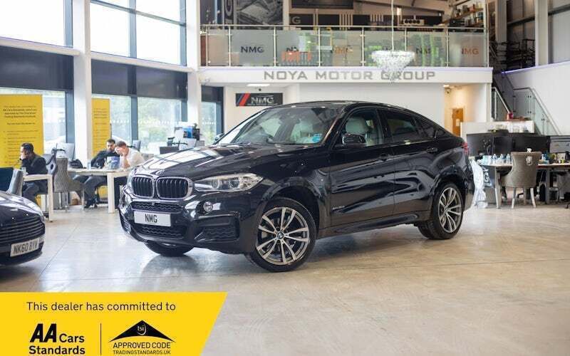 Black Used 2018 BMW X6 M Sport SUV | £18,999 (Good price) - Image 1/4